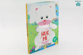 Booktopus Hug Me Hand Puppet Board Book - Little Bunny Interactive Bedtime Story with Soft Arms - Early Learning Books for Kids 4+